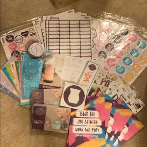 LOT: SCENTSY CONSULTANT party/marketing supplies